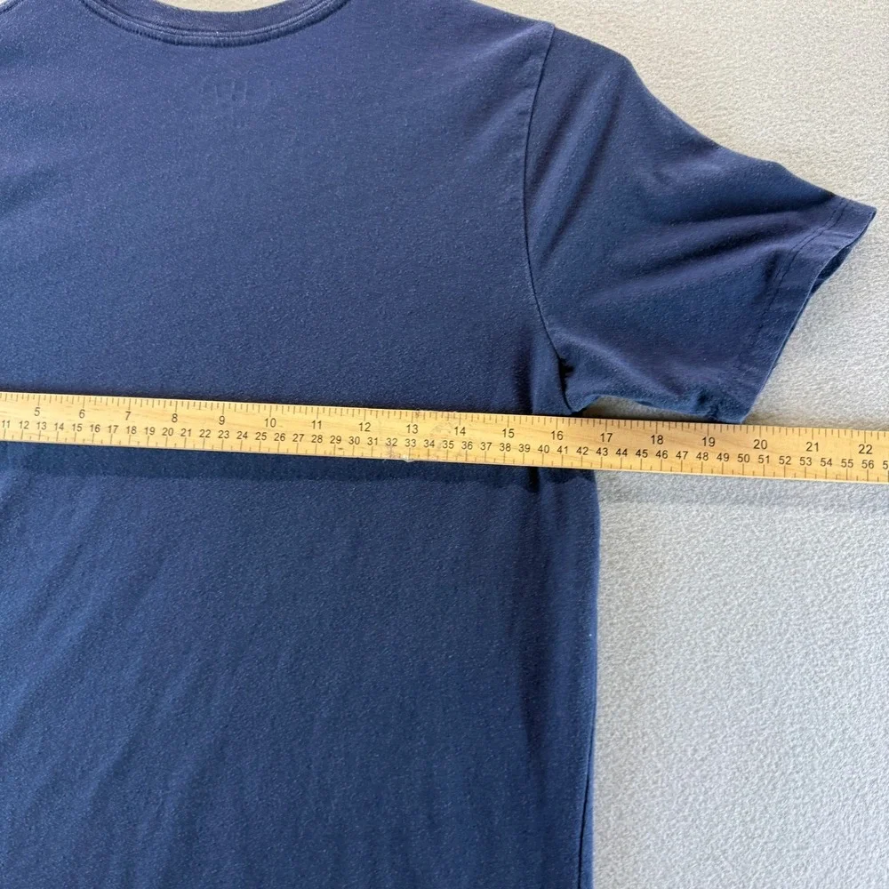 Bluey Hooray Graphic T-Shirt Kids XL 14/16 Navy Blue Short Sleeve Crewneck Tee